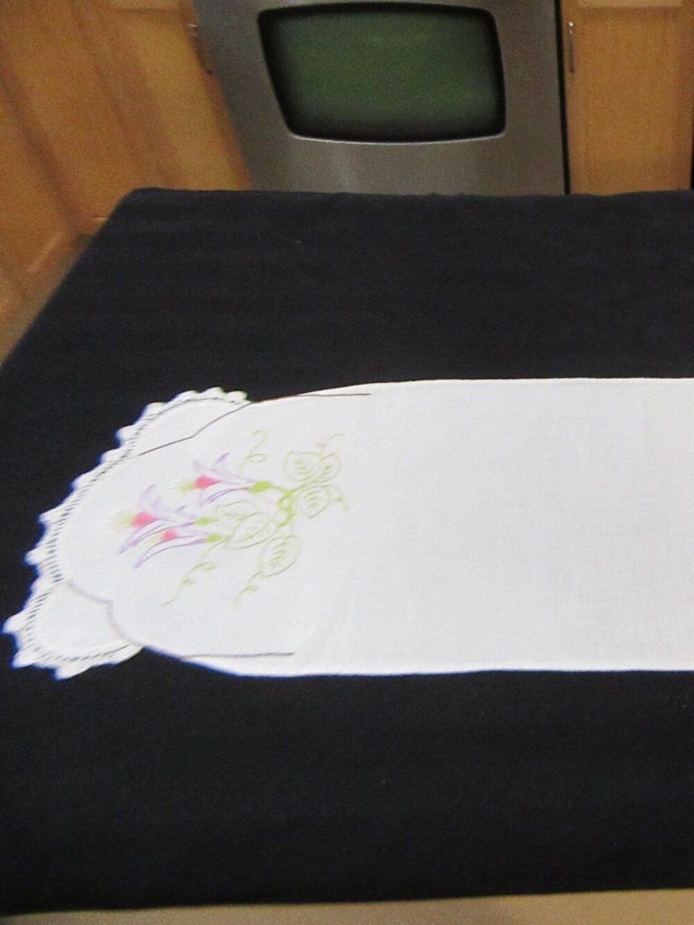 #12 Dresser Scarf as is